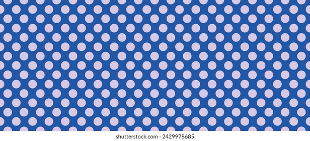 Vector illustration. Minimalistic trendy seamless background. Trendy polka dot pattern. Perfect for screensaver, poster, card, invitation or home decor.