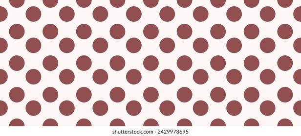 Vector illustration. Minimalistic trendy seamless background. Trendy polka dot pattern. Perfect for screensaver, poster, card, invitation or home decor.