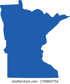 Vektorbild von Minnesota