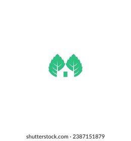 vector illustration of mint house