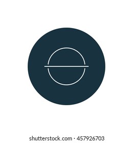 Vector illustration of minus icon