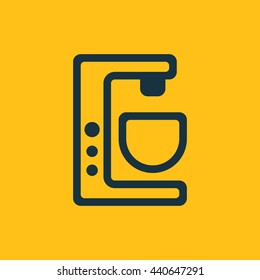 Vector illustration of mixer icon