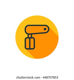 Vector illustration of mixer icon