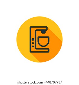 Vector illustration of mixer icon