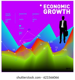 Vector illustration Mobile apps Digital Marketing. Smart phone and Apps Poster. 3d and Dynamic design illustration. Design Templates for Internet Business.