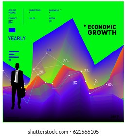 Vector illustration Mobile apps Digital Marketing. Smart phone and Apps Poster. 3d and Dynamic design illustration. Design Templates for Internet Business.