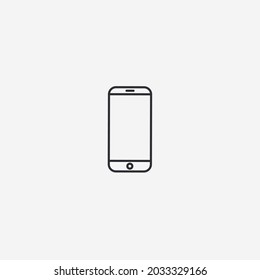 Vector illustration of mobile phone