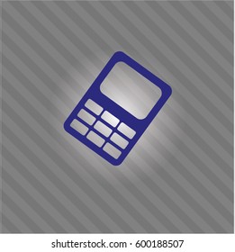 Vektorgrafik des Mobiltelefonvektorsymbol
