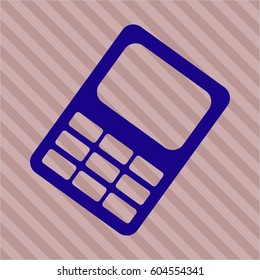 Vektorgrafik des Mobiltelefonsymbol
