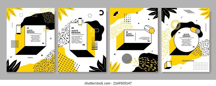 Vector illustration. Modern Art graphic. Dynamic frame. Stylish geometric background. Design element for invitations, gift cards, flyers, posters, book covers, banners. 70s, 90s retro funky graphic