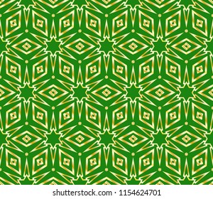 Vector illustration. Modern art-deco geometric pattern. Seamless design for scrapbooking, background, interior