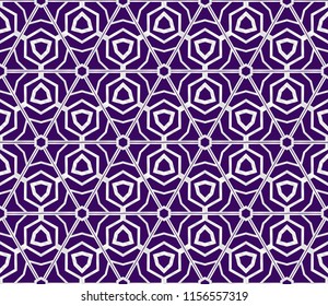 Vector illustration. Modern art-deco geometric pattern. Seamless design for scrapbooking, background, interior