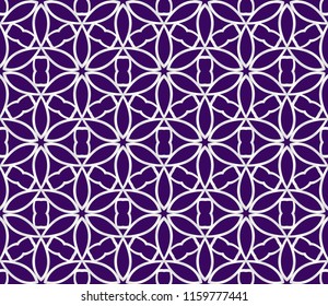 Vector illustration. Modern art-deco geometric pattern. Seamless design for scrapbooking, background, interior