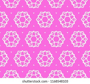 Vector illustration. Modern art-deco geometric pattern. Seamless design for scrapbooking, background, interior