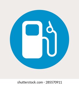 Vector illustration of modern auto repair icon