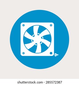 Vector illustration of modern auto repair icon