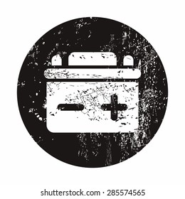 Vector illustration of modern auto repair icon