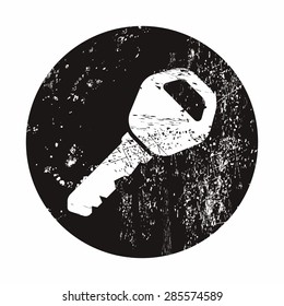 Vector illustration of modern auto repair icon