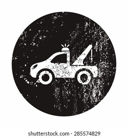 Vector illustration of modern auto repair icon