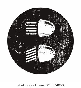Vector illustration of modern auto repair icon