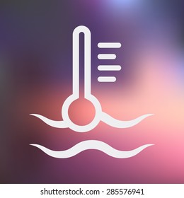 Vector illustration of modern auto repair icon