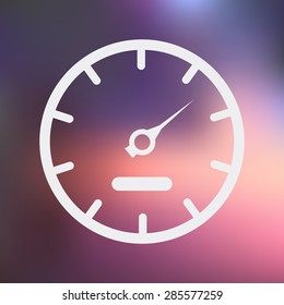 Vector illustration of modern auto repair icon
