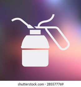 Vector illustration of modern auto repair icon