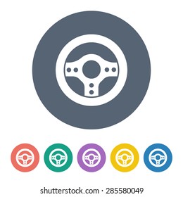 Vector illustration of modern auto repair icon