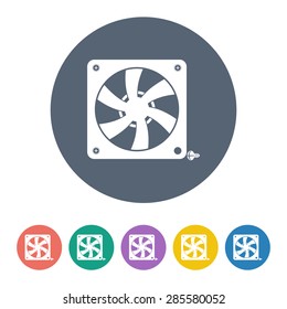 Vector illustration of modern auto repair icon