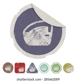 Vector illustration of modern auto repair icon