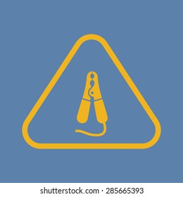 Vector illustration of modern auto repair icon Vector illustration of modern auto repair icon