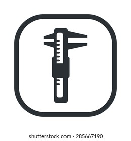 Vector illustration of modern auto repair icon