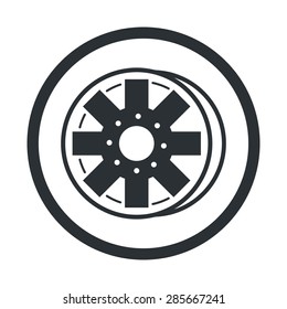 Vector illustration of modern auto repair icon