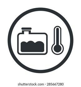 Vector illustration of modern auto repair icon