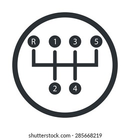 Vector illustration of modern auto repair icon
