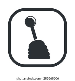 Vector illustration of modern auto repair icon