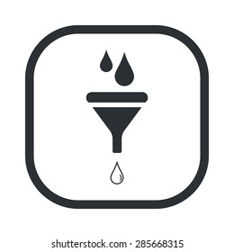 Vector illustration of modern auto repair icon