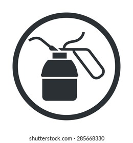 Vector illustration of modern auto repair icon