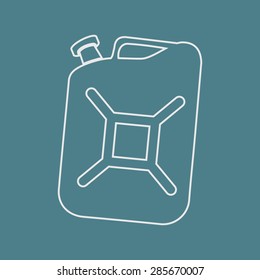 Vector illustration of modern auto repair icon
