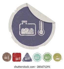 Vector illustration of modern auto repair icon