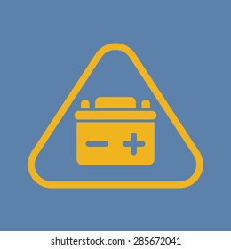 Vector illustration of modern auto repair icon