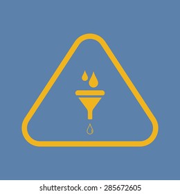 Vector illustration of modern auto repair icon