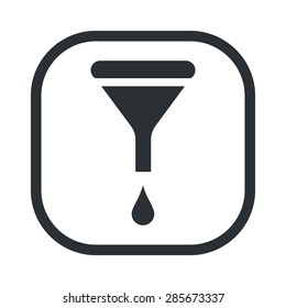 Vector illustration of modern auto repair icon