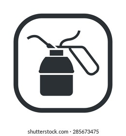 Vector illustration of modern auto repair icon