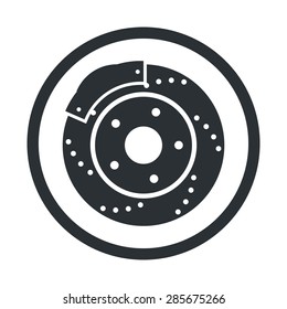 Vector illustration of modern auto repair icon