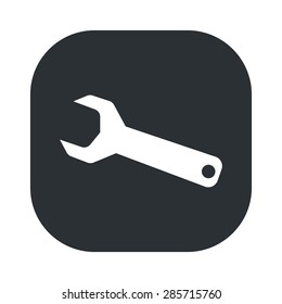 Vector illustration of modern auto repair icon