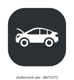 Vector illustration of modern auto repair icon