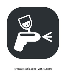 Vector illustration of modern auto repair icon