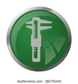 Vector illustration of modern auto repair icon