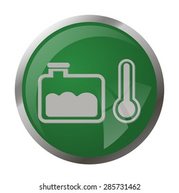 Vector illustration of modern auto repair icon